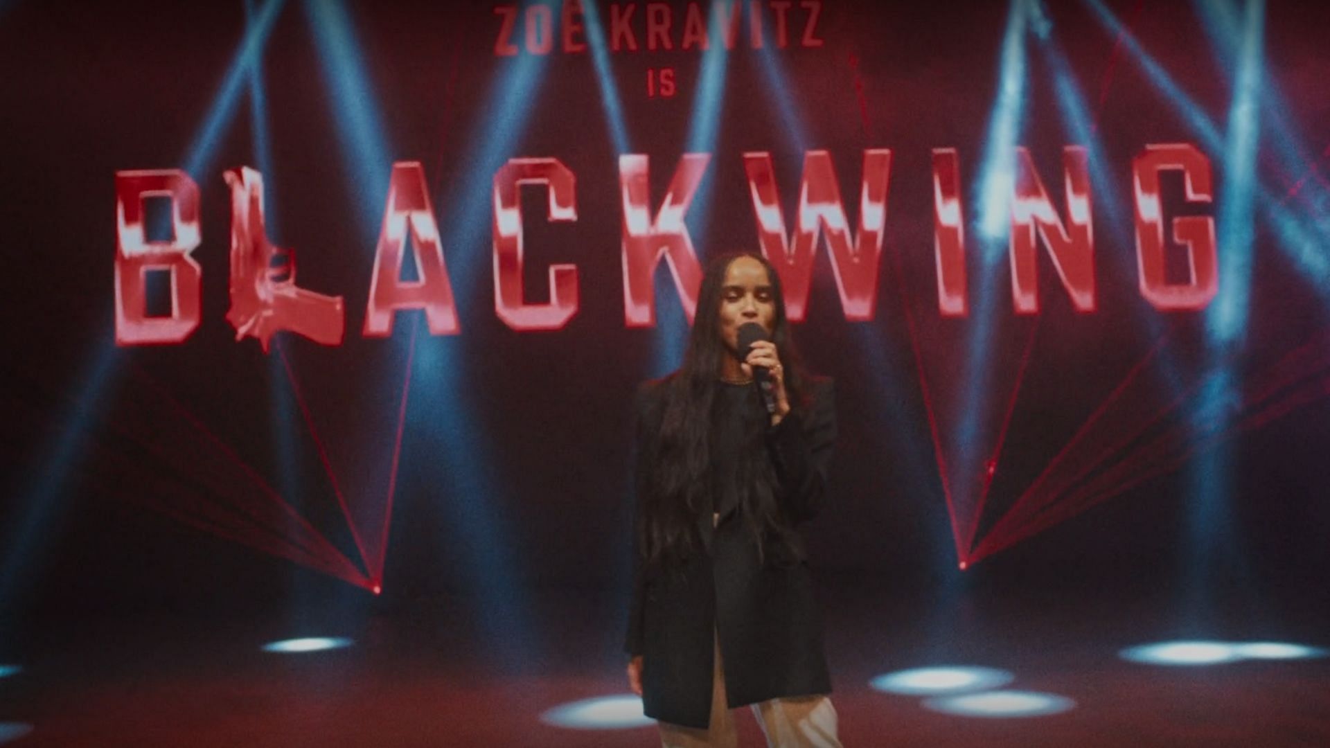 An image of Zoë Kravitz from The Studio season 1 finale episode (Image via Apple TV+)